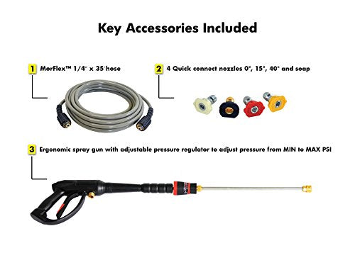 Stanley FATMAX SXPW3425 3400 PSI @ 2.5 GPM Gas Pressure Washer Powered (49-State)