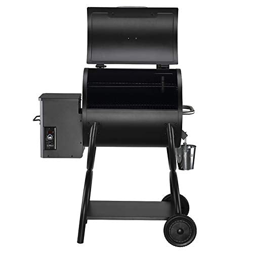 Z GRILLS 550A Wood Pellet Grill & Electric Smoker BBQ Combo with Auto Temperature Control | 2021 Upgrade | 590 sq in Black