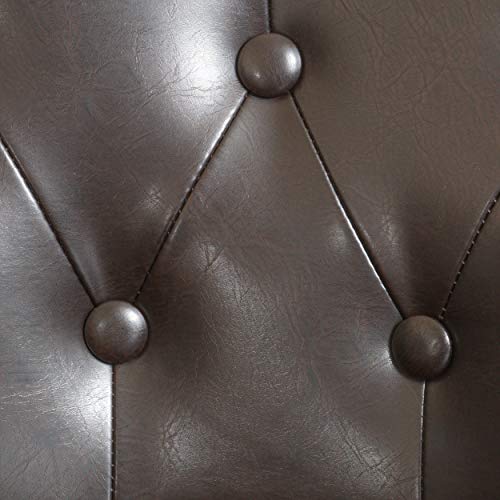 Christopher Knight Home Ogden KD Swivel Barstool (2 piece set) - Brown