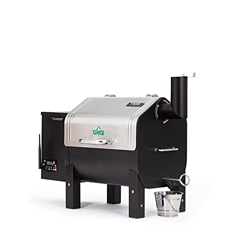 GMG Davy Crockett Trek Pellet Grill Smoker and Free T-Shirt and Grill Light