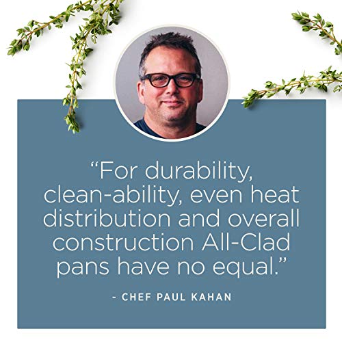 All-Clad D3 Stainless Cookware Set, Pots and Pans, Tri-Ply Stainless Steel, Professional Grade, 10-Piece