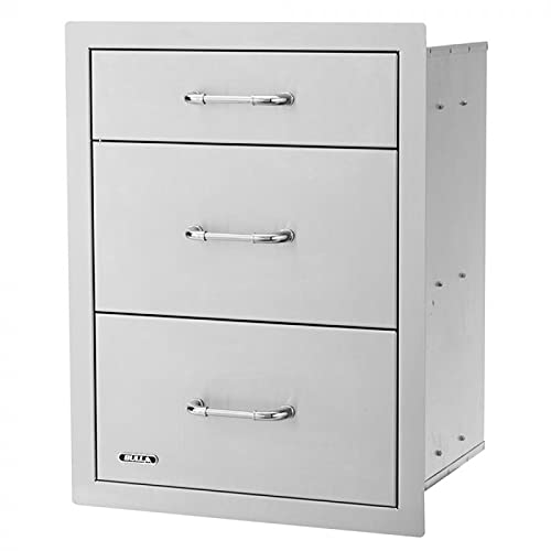 BULL Stainless Steel Triple Drawer Cabinet (BG-58110)