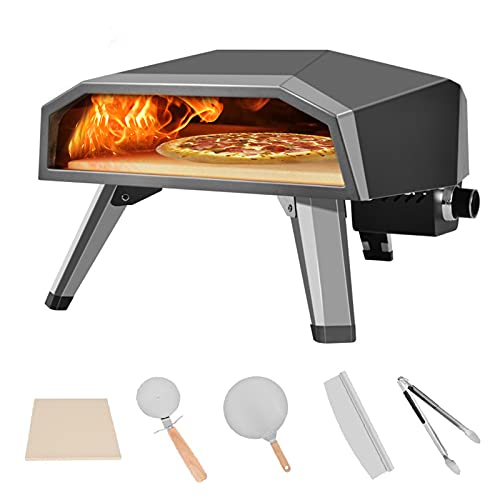 Portable Gas Pizza Oven with 13