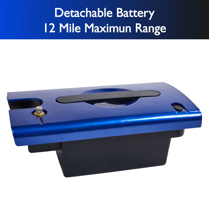 New Zip'r 4 Travel Mobility Scooter Blue New