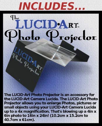 Lucid-Art Camera Lucida with Photo Projector Painting Drawing Tool Art Projector Tracing Aid for Artists by Ancient Magic Art Tools