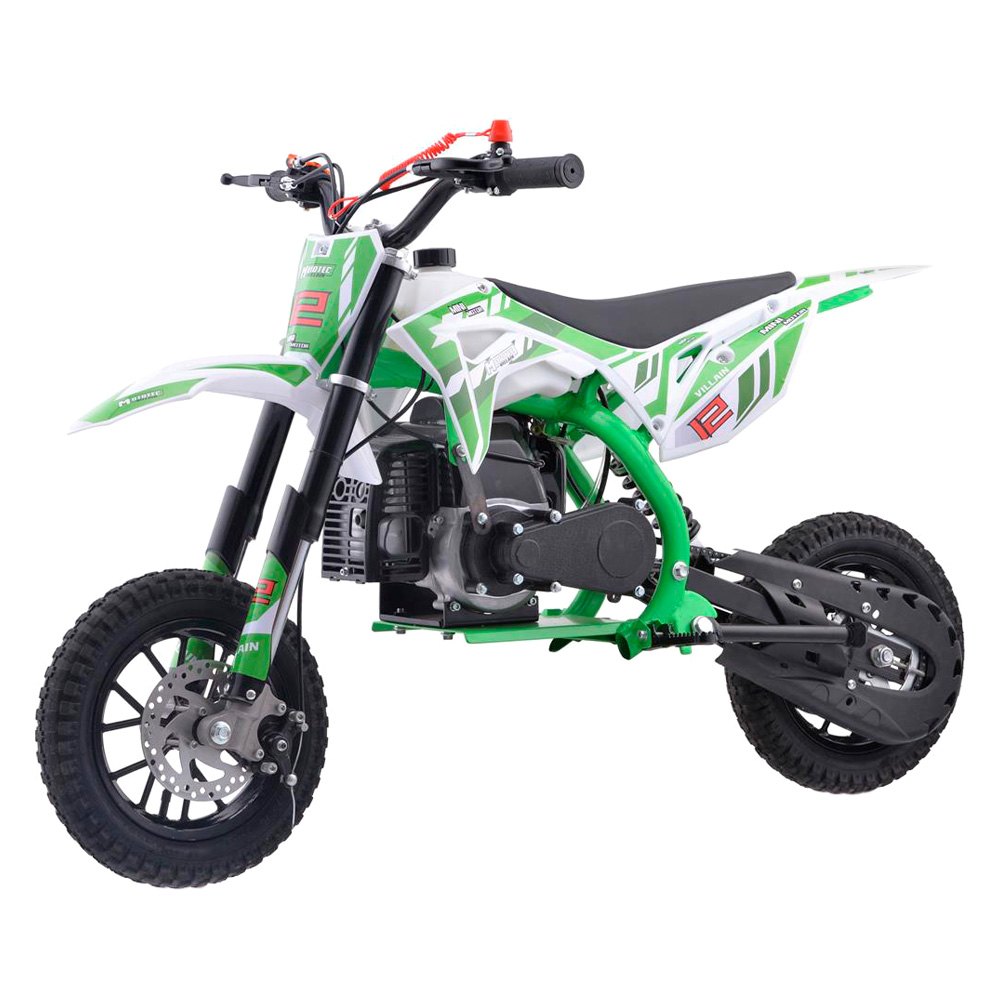 MotoTec Villain 52cc 2-Stroke Kids Gas Dirt Bike
