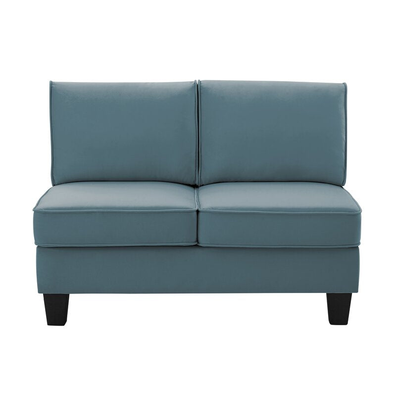 Ariyelle 47'' Chenille Armless Loveseat