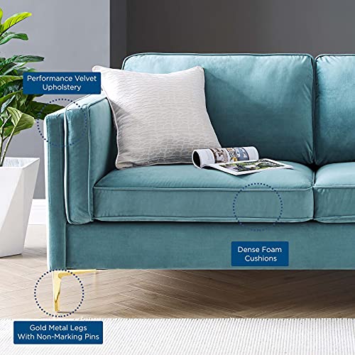 Modway Kaiya Sofas, Sea Blue
