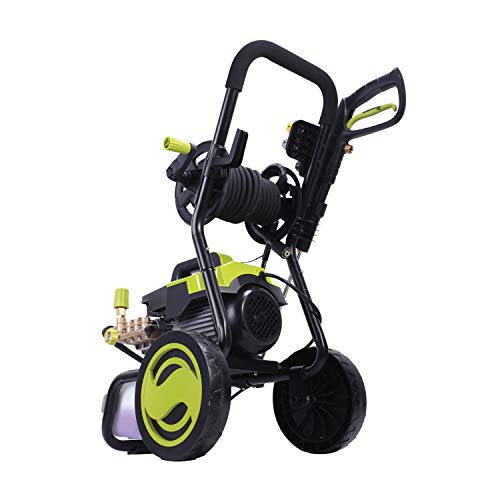 Sun Joe SPX9006-PRO 2.15 HP 1300 PSI 2 GPM Commercial Pressure Washer with Roll Cage and Hose Reel