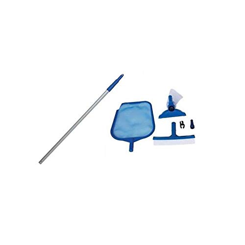 636643 Intex 26711EH Prism Frame Above Ground Pool Set w/Cover & Maintenance Kit