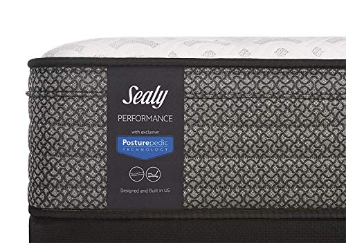 Sealy Response Performance 13-Inch Cushion Firm Eurotop Mattress, Queen, Made in USA