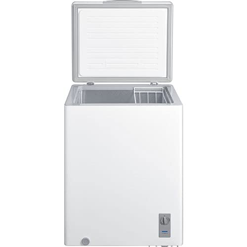 Midea MRC05M4AWW Chest Freezer, 5.0 Cubic Feet, White