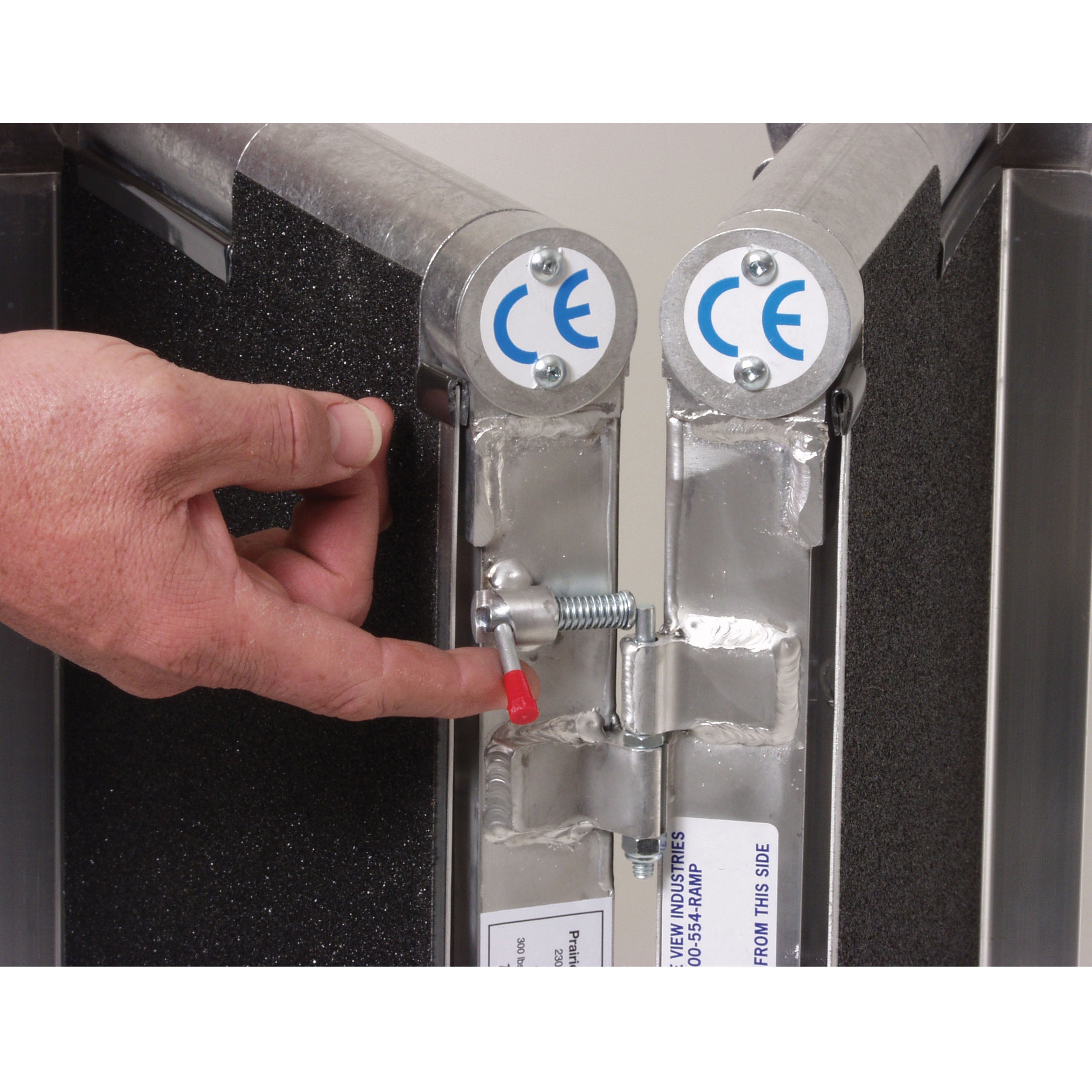 PVI Ramps Multifold Reach Wheelchair Ramp with Extended Lip