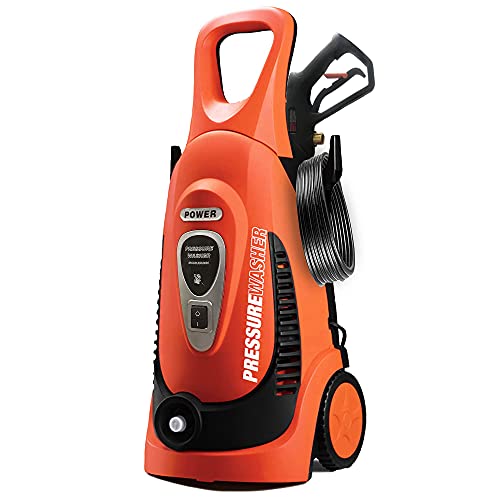 Workmoto 5000 PSI 4.0 GPM Premium Electric High Pressure Washer, 4 Different Pressure Tips, 1/4