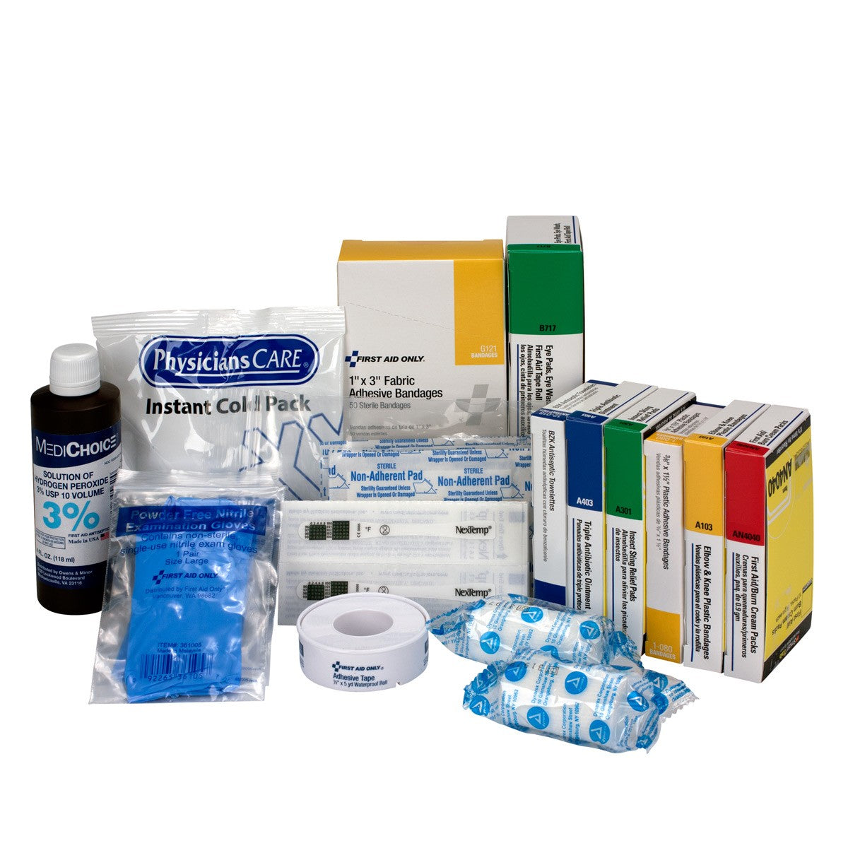 First Aid Only Pediatric 25 Person Kit, Refill (4 per order)