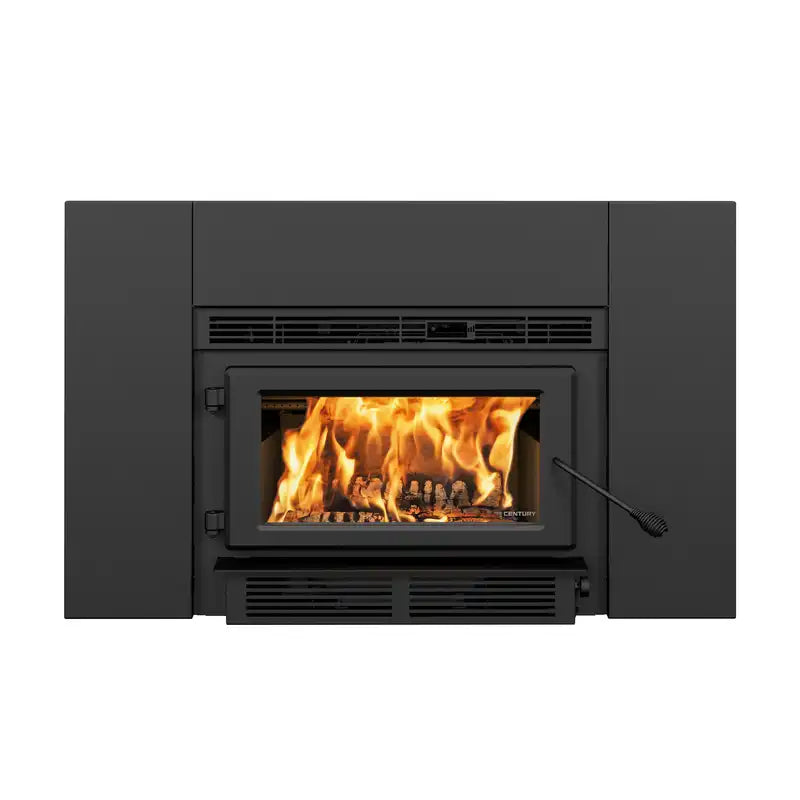 Century Heating CW2100 EPA Certified 1,200 Sq. Ft. Wood Insert With Faceplate and Blower New