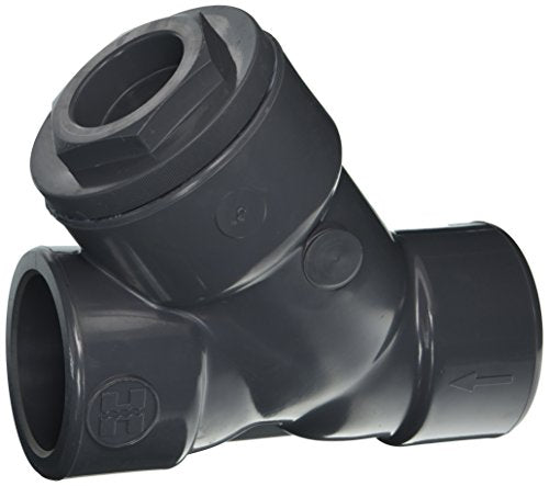 Hayward YS10300S 3-Inch Socket PVC Y-Strainer with FPM O-ring Seals
