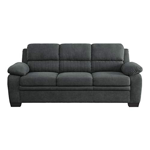 Lexicon Jett Living Room Sofa, Dark Gray