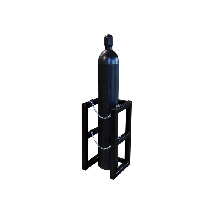 Justrite 1 Wide By 1 Deep, Gas Cylinder Barricade Rack, 1 Cylinder Capacity