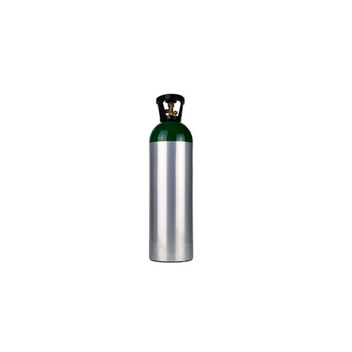 MERET M60 Aluminum Medical Oxygen Cylinder CGA 540 Valve with Carrying Handle