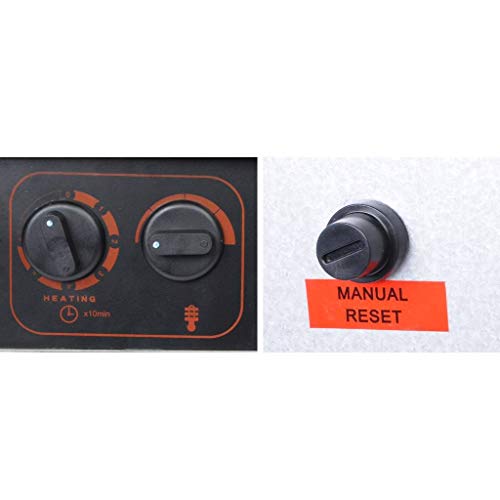 Wotefusi Sauna Heater Stove 8Kw 240V with Outer Digital Controller and Aluminum Panel for Spa Sauna Room Indoor