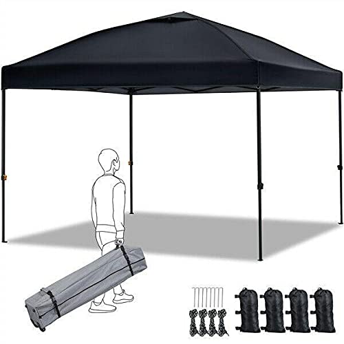10'x10' Commercial Pop up Gazebo Canopy Party Outdoor Quick Release Folding Tent Patio, Lawn & Garden Gazebo Patio Furniture Patio Decor Gazebos for patios Pergolas and gazebos Clearance