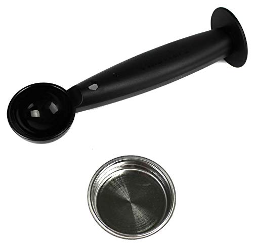 Villaware New NDVLEM1000 15 Bar Pressure Home Espresso/Cappuchino Maker, 2, Black & Silver