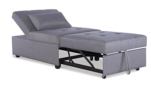 Powell Furniture Boone Convertible Sofa Bed Sofabed, 31.125