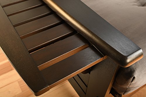 Kodiak Futons Phoenix Sofa bed, Full, Suede Navy