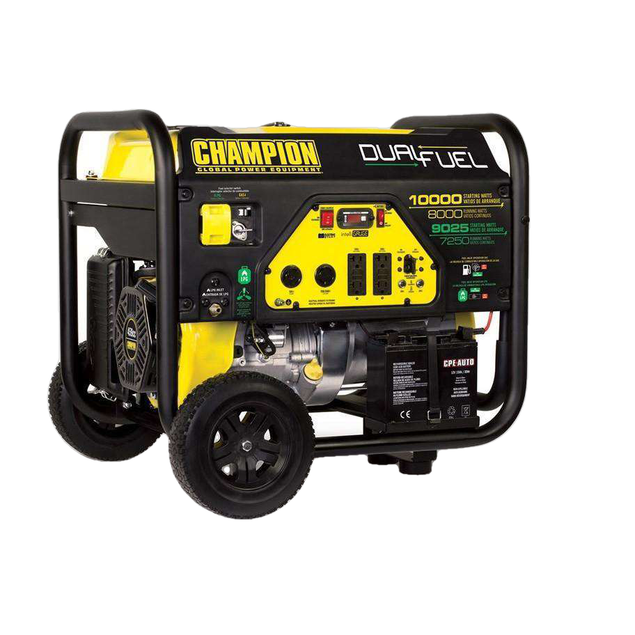 Champion 100297 8000W/10000W Electric Start Dual Fuel Generator Manufacturer RFB