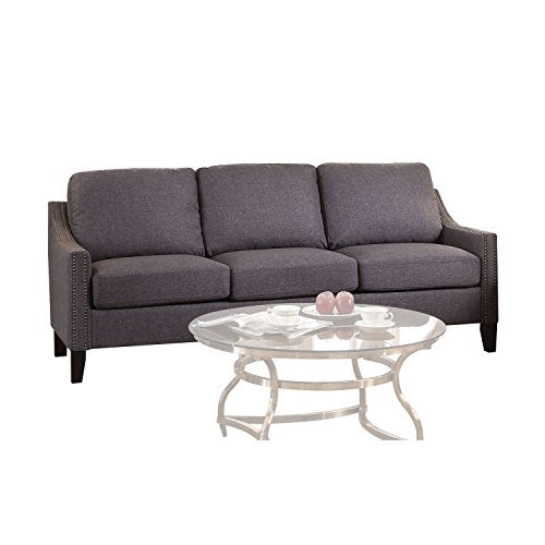 ACME Furniture 53755 Zapata Junior Sofa, Gray Linen