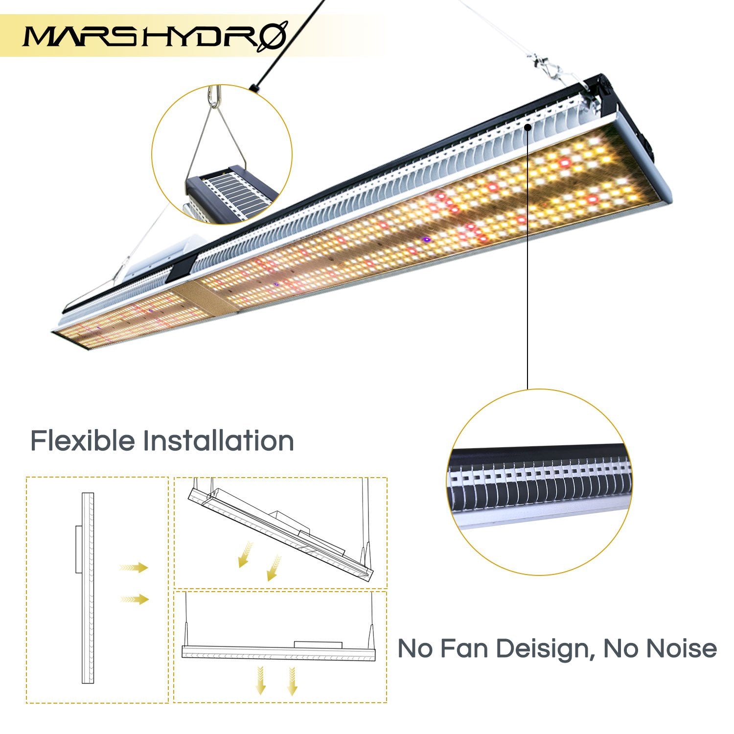 Mars Hydro SP-250 LED Grow Light New