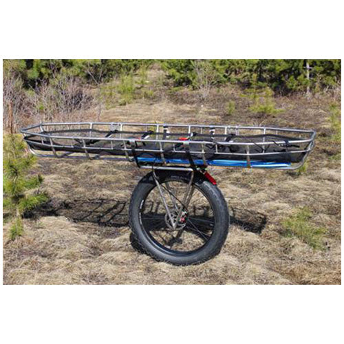 Cascade Rescue Terra Tamer Lightweight All-Terrain Wheel, 2-Piece Packable, Titanium Frame