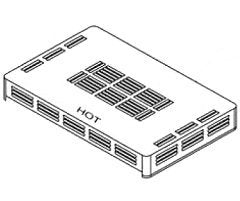 Pentair 470476 Outdoor Top Assembly Replacement MiniMax 400 Pool and Spa Heater