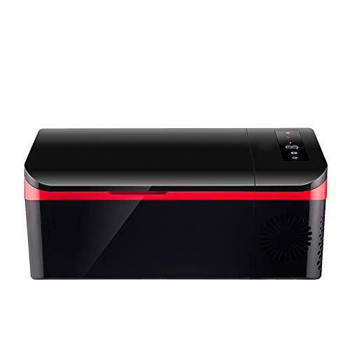 YUTGMasst Portable Mini Refrigerator with Compressor 15 Liter, Small Car Fridge Compact Freezer, Compressor Freezing -64°F,12V/24V/100~220V, LCD Panel, Mini Car Fridge Refrigerator Cooler