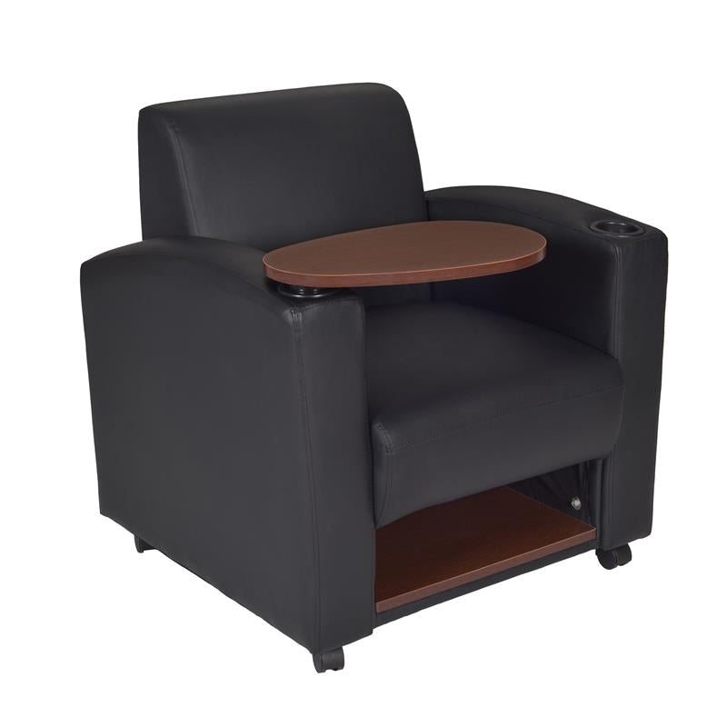 Nova Tablet Arm Chair- Black/Java