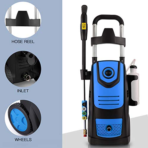 Suyncll 3800 PSI 2.8GPM Electric Pressure Washer (Blue)