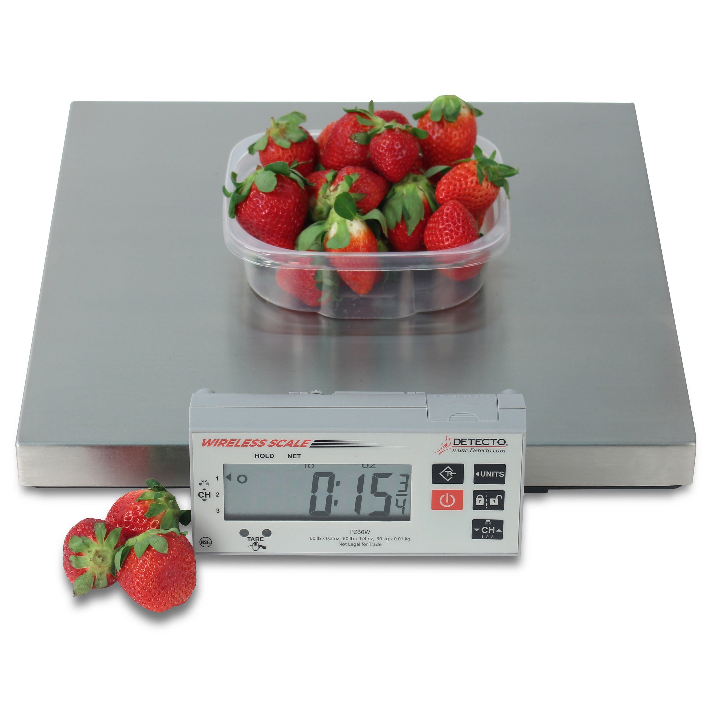 Detecto PZ Series Wireless Digital Ingredient Scale