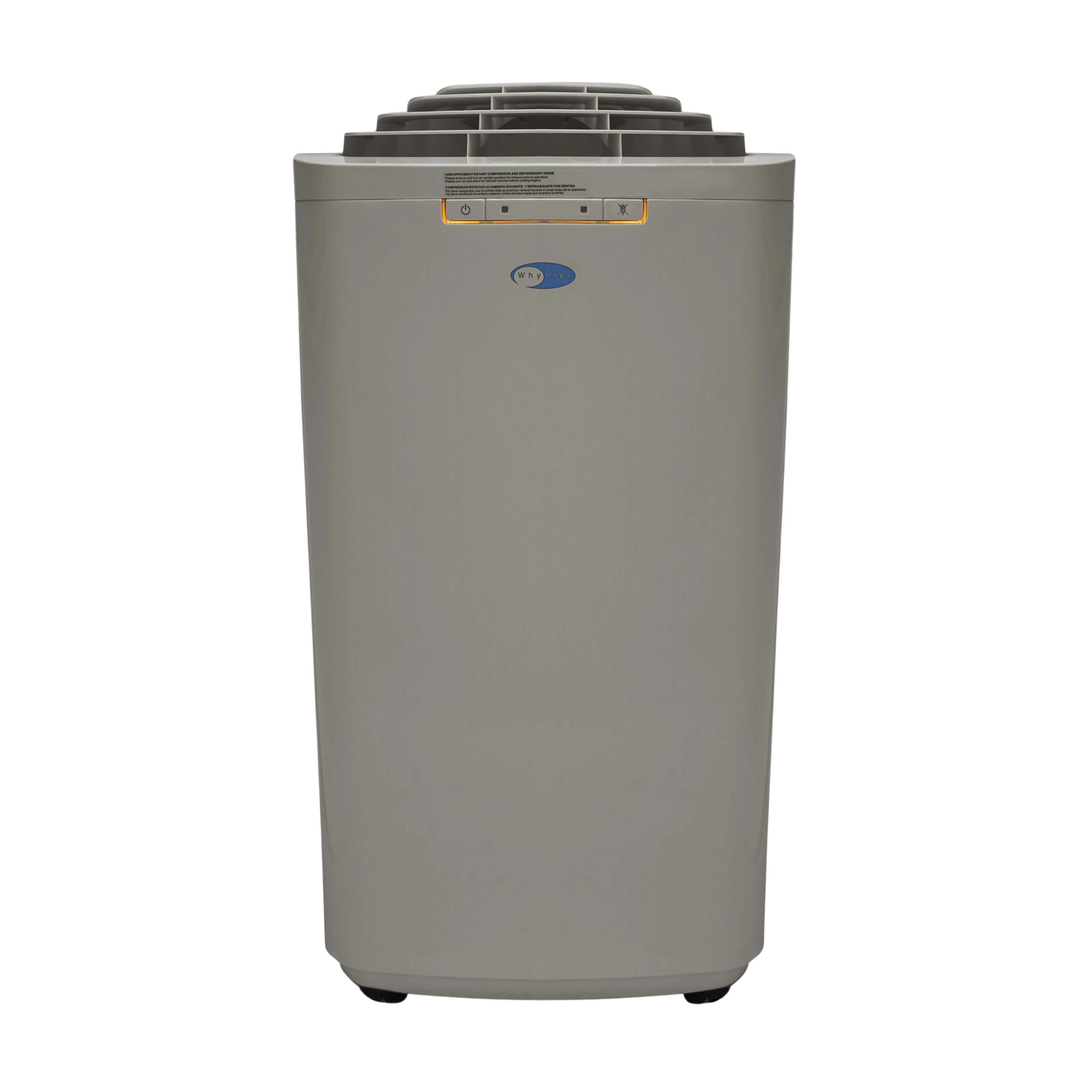 Whynter ARC-131GD 13,000 BTU Dual Hose Portable Air Conditioner with Activated Carbon Filter Gray New