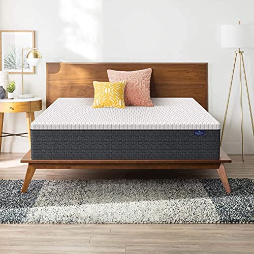 Full Mattress 12 Inch, Inofia Ergonomic Resilience Foam Mattress in a Box, Breathable Memory Foam Full Mattress for Pressure Relief & Cooler Sleeping, Medium Firm Feel, No-Risk 100-Night Trial