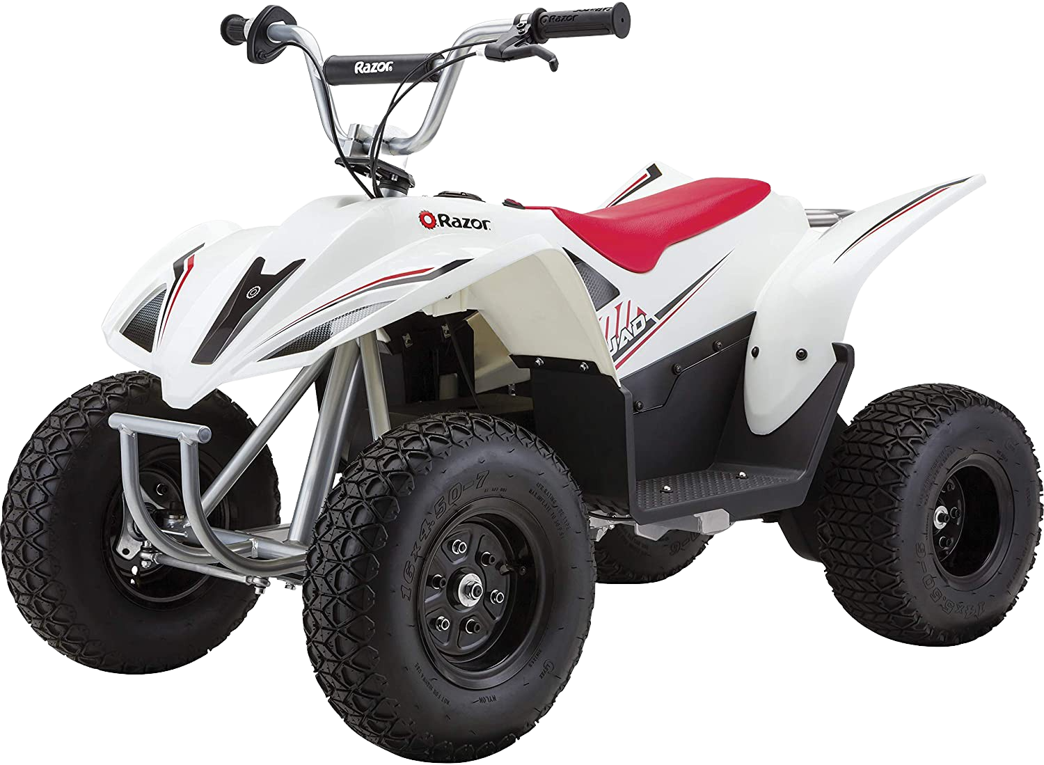 Razor Dirt Quad 500 Up To 68 Minute Run Time 9 MPH Electric 4-Wheeler ATV White New