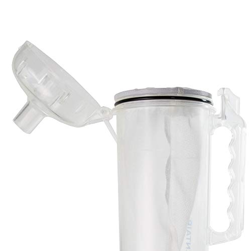 Pentair R211084K Clear Leaf Trap w/Handle Pool Spa Replacement Cleaner (6 Pack)