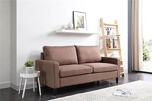 NHI Express Track Arm Sofa Not Applicable, Brown