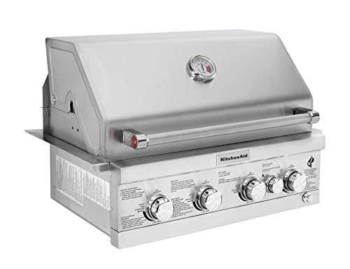 KitchenAid 740-0780 Built Propane Gas Grill, Black