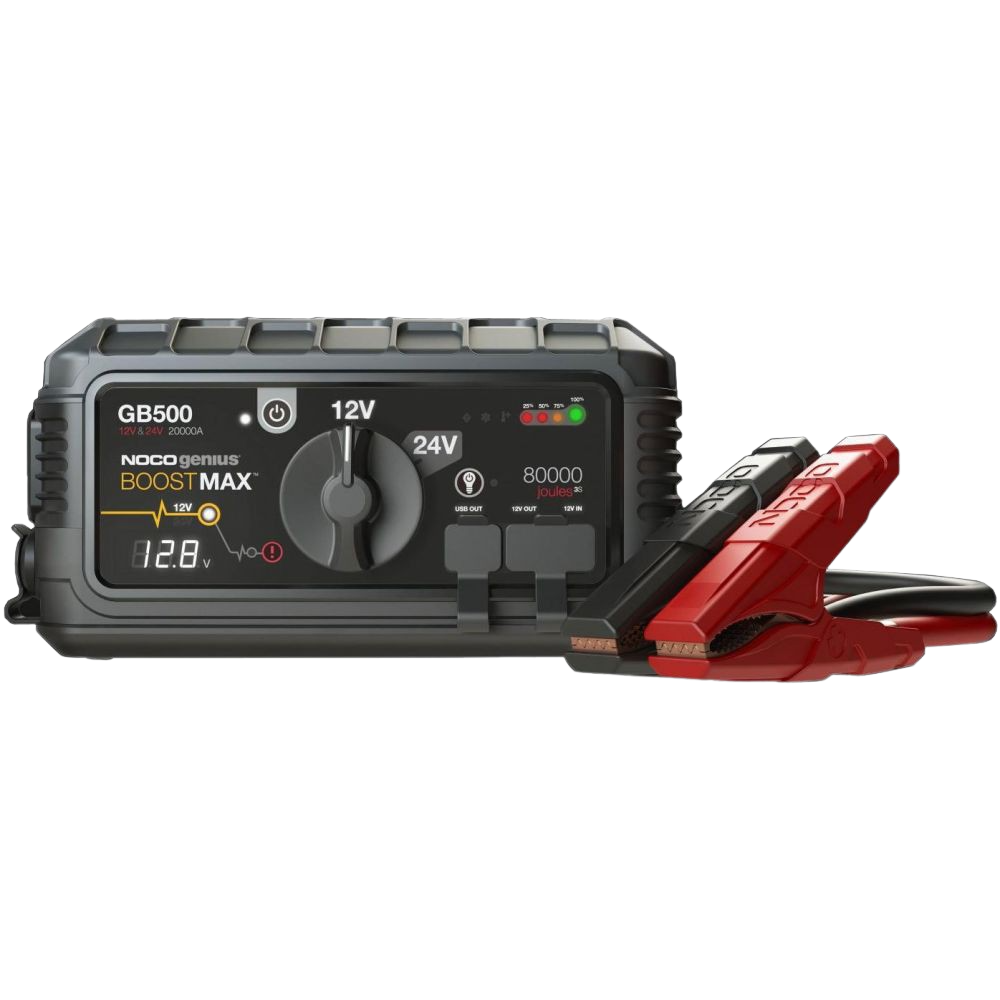 NOCO GB500 Boost Max 6250A 12V And 24V UltraSafe Lithium Jump Starter Portable Power Bank Charger New