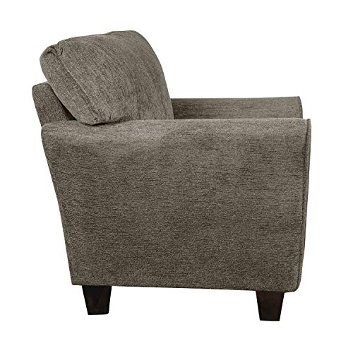 Lexicon Mineola Chenille Flared Loveseat, 75.5