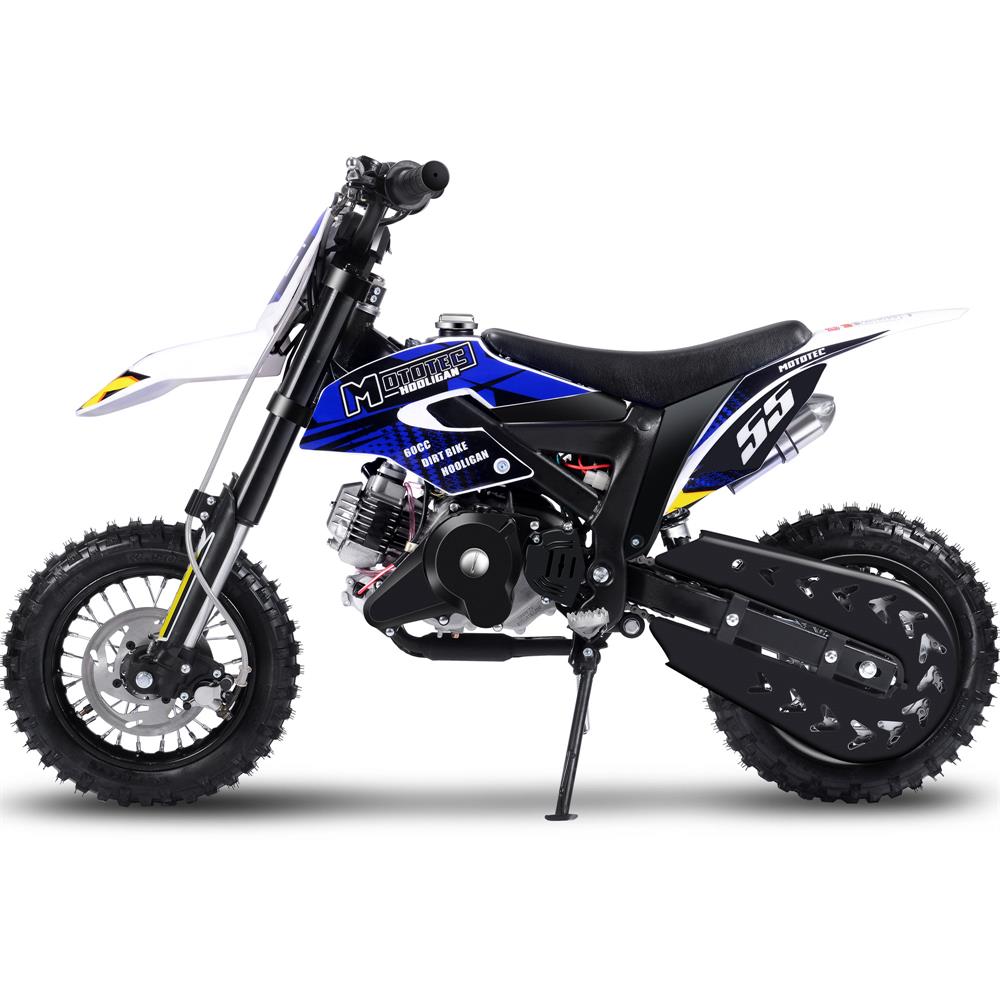 Mototec 60cc 4-Stroke Hooligan Kids Gas Dirt Bike