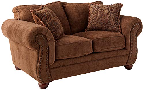 Lane Home Furnishings Outback Loveseat, Chocolate