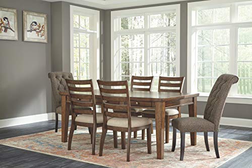 Signature Design by Ashley Tripton Dining Room Chair, Linen