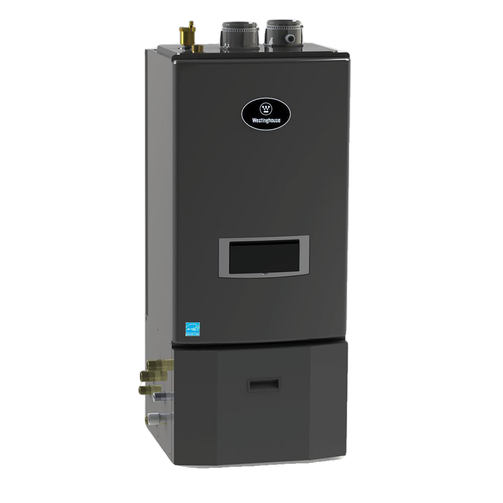 Westinghouse WBRUCNG140F 96% Natural Gas Space Heating Floor Mount Boiler w/Optional Domestic Hot Water with 140,000 BTU Input New